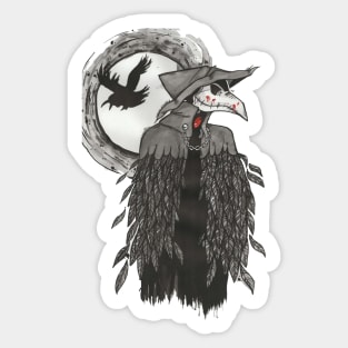 Eileen the Crow Sticker